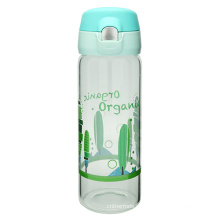 One-Touch-offenen Glas-Trinkflasche